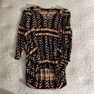 Plenty by Tracy Reese‎ Aztec tunic small
